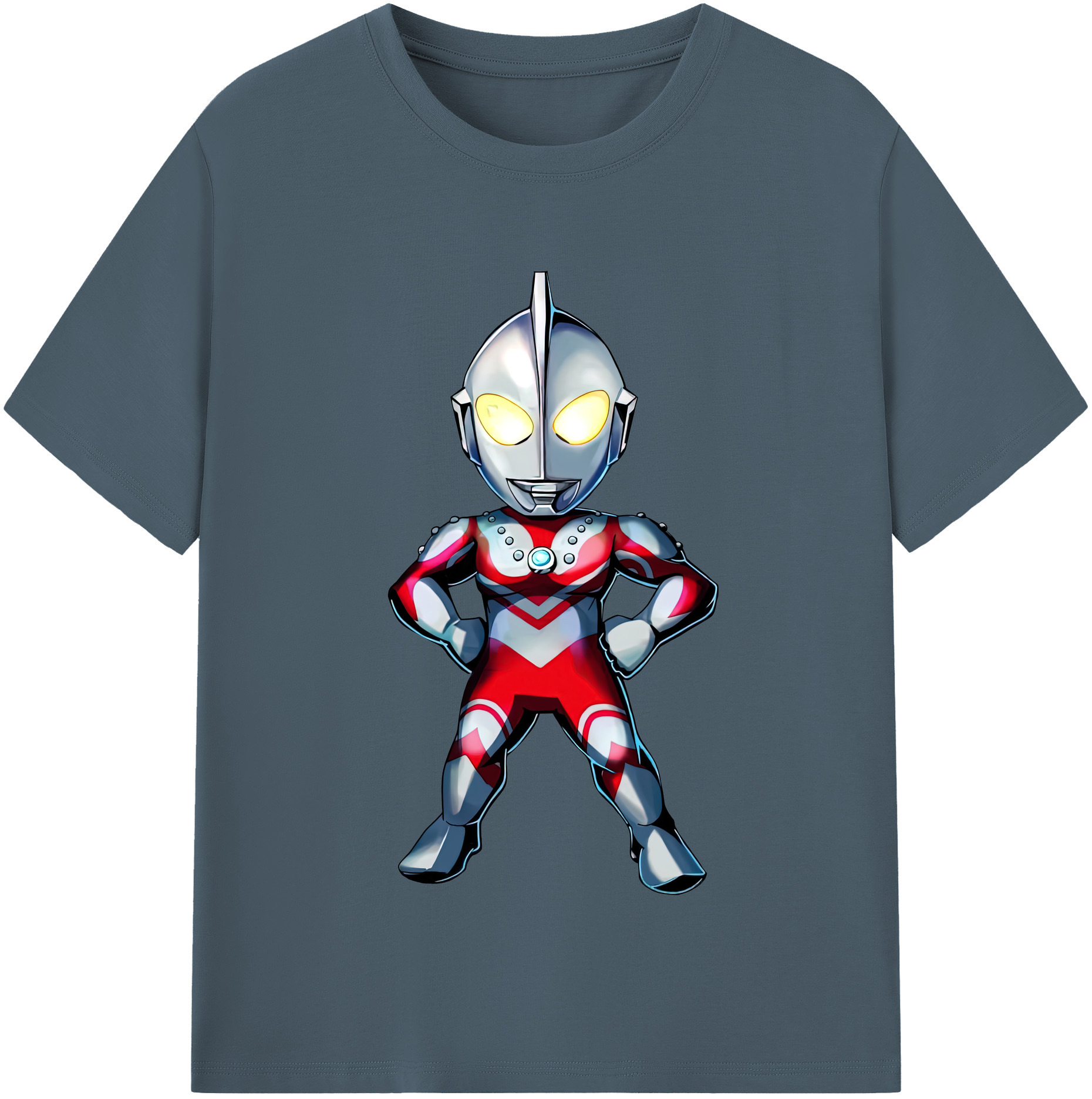 （画像用） ウルトラマン Ultraman 綿100％半袖Tシャツ（フロントプリント）
